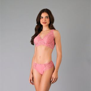 Sosten Bralette Encaje Flor Flores Mujer 13500-273